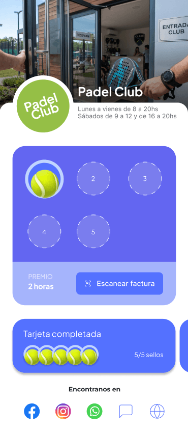 App strix — Padel Club